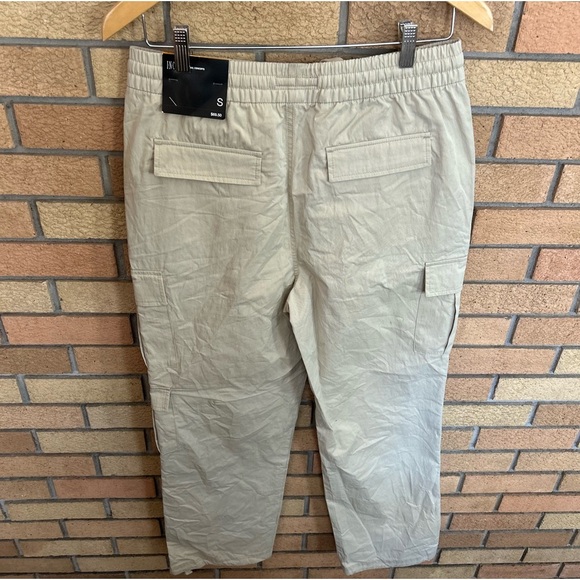NWT I.N.C. International Concepts Men's Marco Cargo Pants Khaki Size Small - Picture 3 of 8